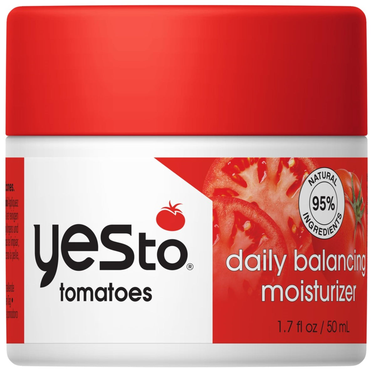 Yes To Tomatoes Blemish-Fighting Moisturizer, Natural Vegan & Cruelty Free, 1.7 Fl Oz