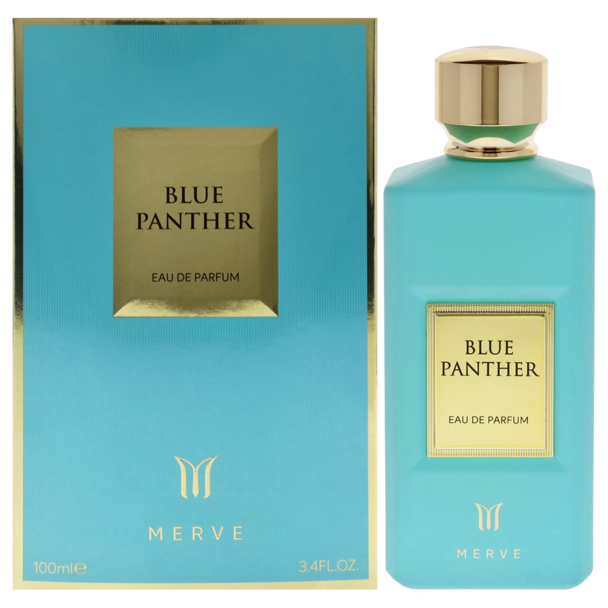 Merve Blue Panther for Men  34 oz EDP Spray