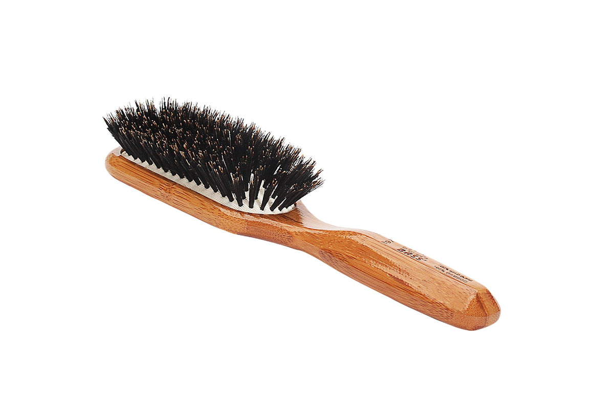 Bass HAIR DOC Boar Bristle Professional Brush - Assorted Bamboo, 1 EA