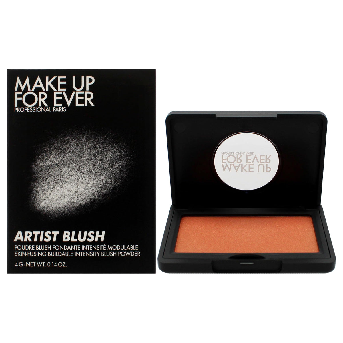 Make Up For Ever Artist Blush - B340 Spirited Sienna, 0.14 Oz Cranberry Blush For Women