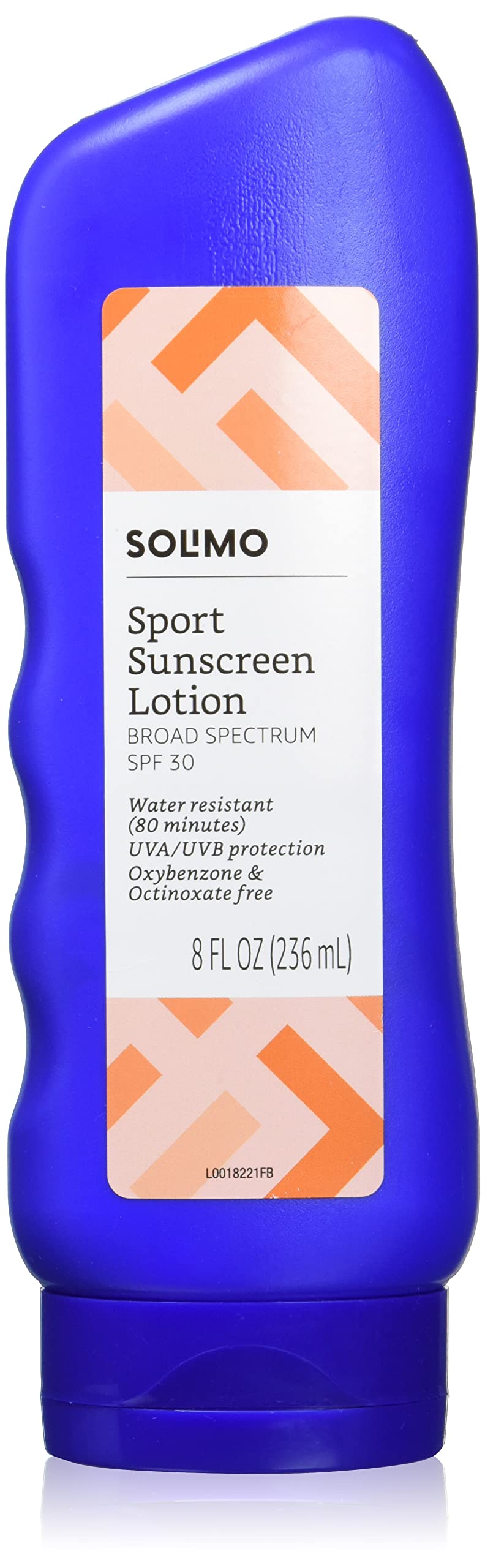 Solimo Sport Sunscreen Lotion Spf 30, Broad Spectrum Uva/Uvb, Unscented, 8 Fl Oz