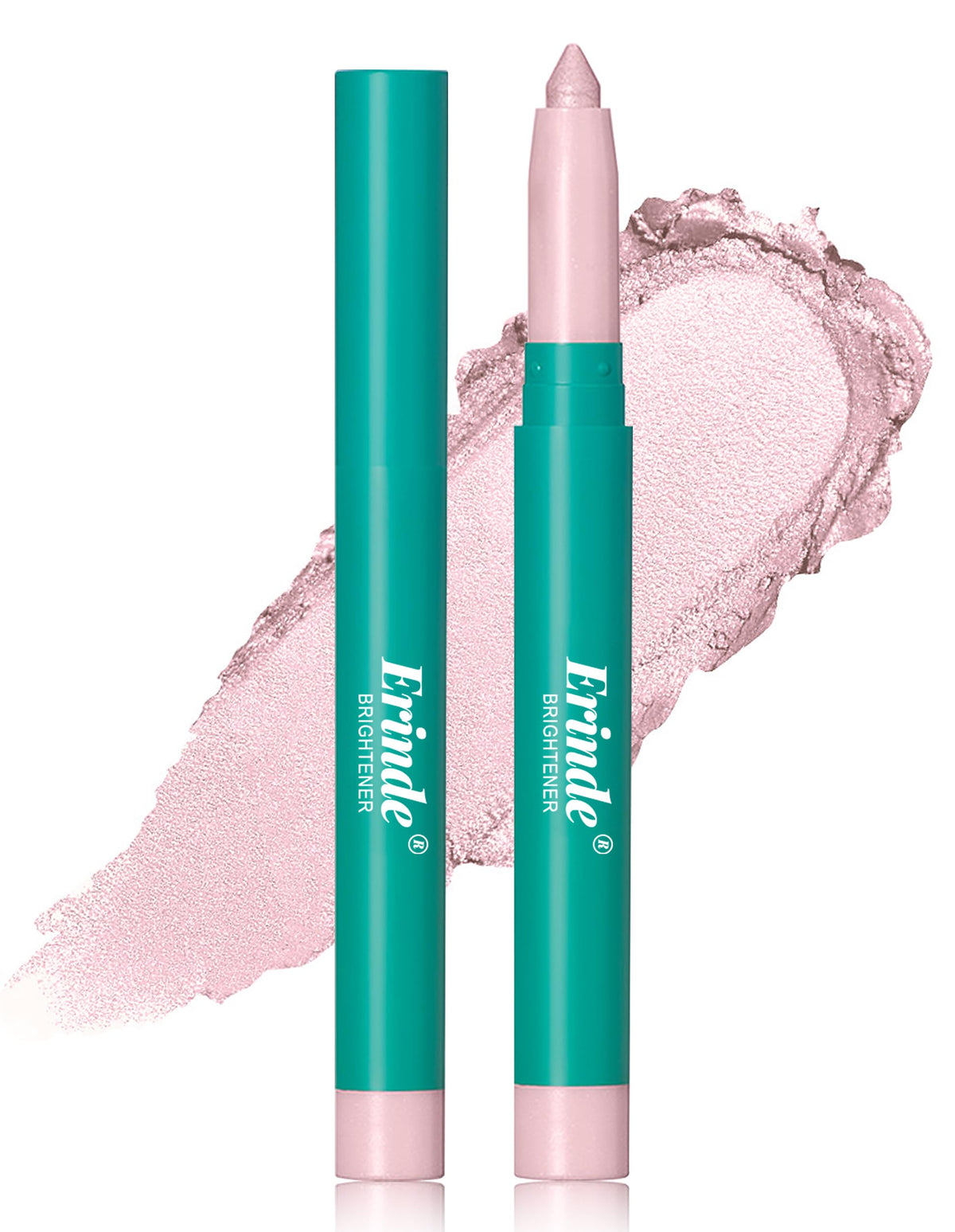 Erinde Pink Eyeshadow Stick - Waterproof Shimmer Creamy Eye Shadow & Highlighter Pencil