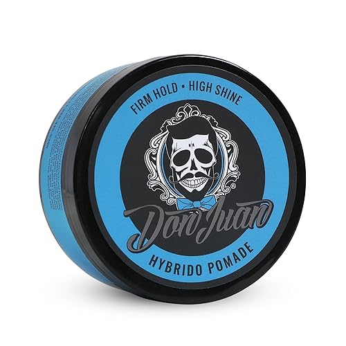 Don Juan Hybrido Pomade - Water Based, Strong Hold, High Shine, Summer Sea Breeze, 4 Oz.