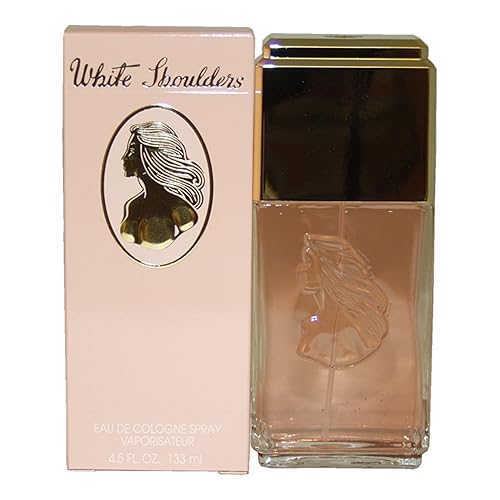 White Shoulders Eau de Cologne Spray for Women, 4.5 fl. oz - Classic Fragrance by Evyan, Perfect Gift for Her