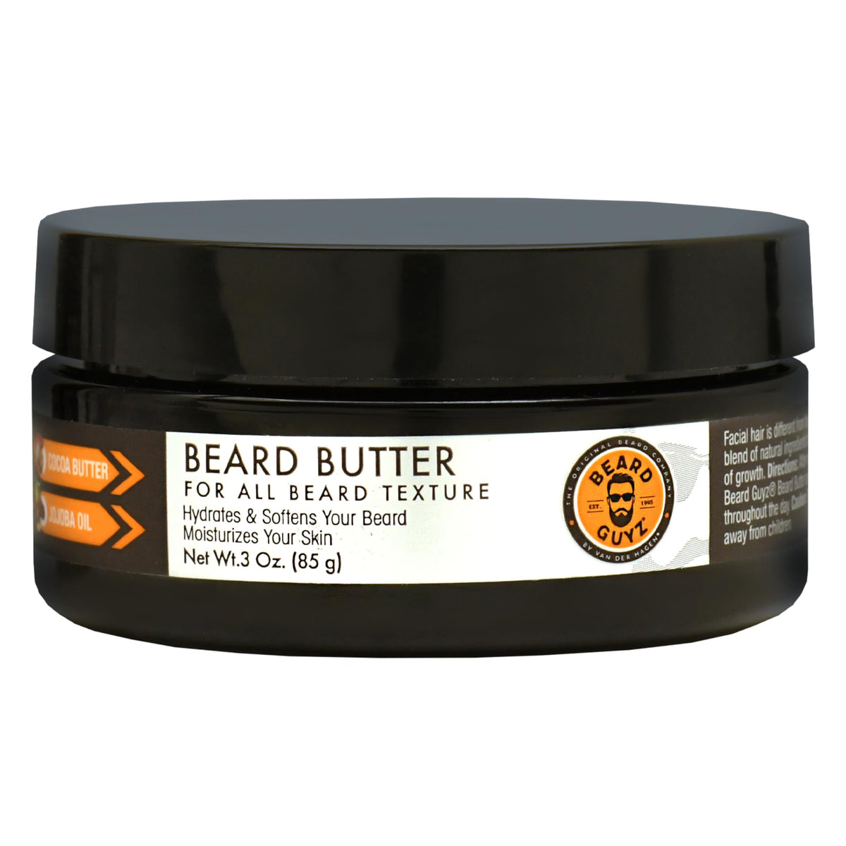 Beard Guyz Beard Butter - 3 Oz Moisturizing Treatment For Dry Beards, Multi Color