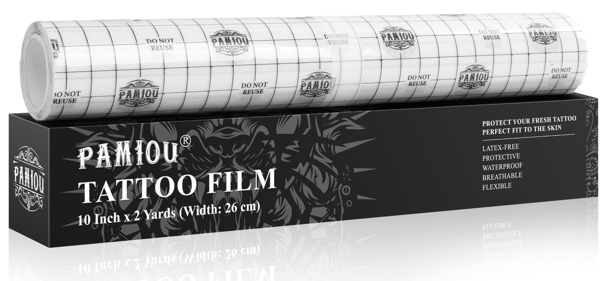 Pamiou Tattoo Cover Up Patch - 10&quot;X2 Yards, Waterproof, Breathable, Latex-Free Bandage