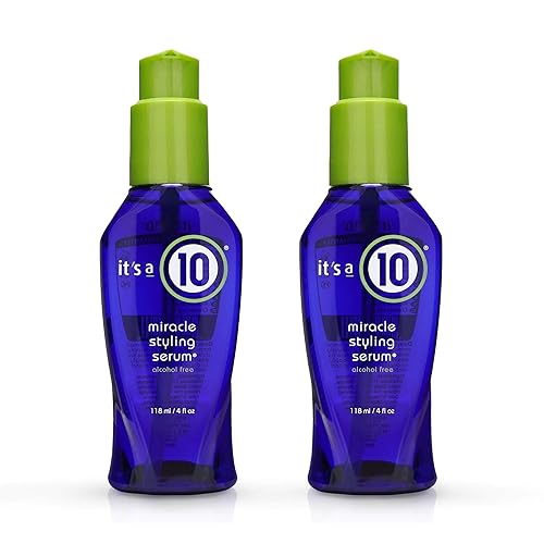 It'S A 10 Miracle Styling Serum, 4 Oz - Haircare Styling & Shine Serum (Pack Of 2)