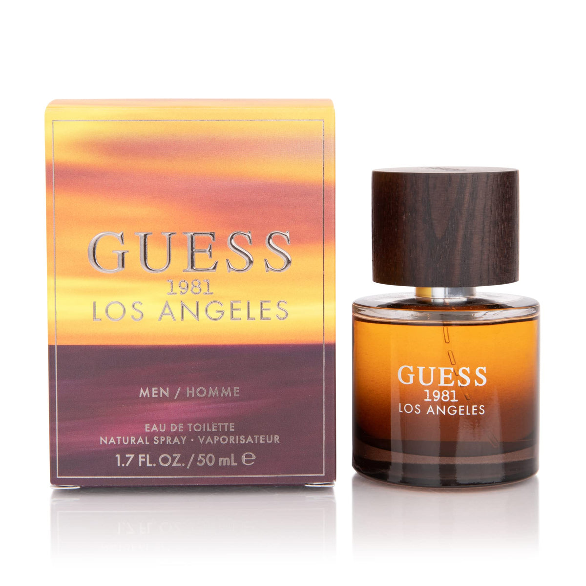 Guess 1981 Los Angeles Eau De Toilette For Men, 1.7 Fl Oz - Fresh, Stylish Fragrance