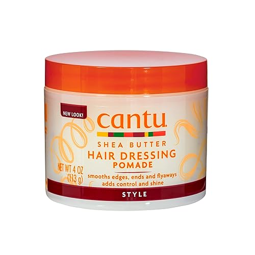 Cantu Shea Butter Hair Dressing Pomade - 4 Oz, Moisturizing Styling Cream For Natural Hair