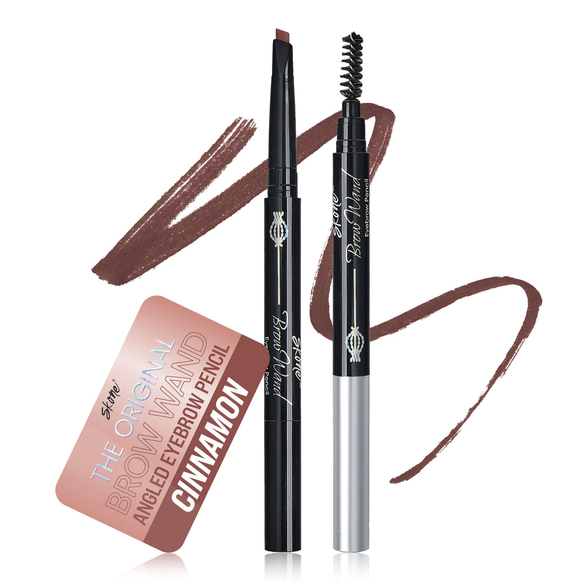 Skone Cosmetics Brow Wand Eyebrow Pencil - Waterproof, Long-Lasting, Cinnamon For Redheads