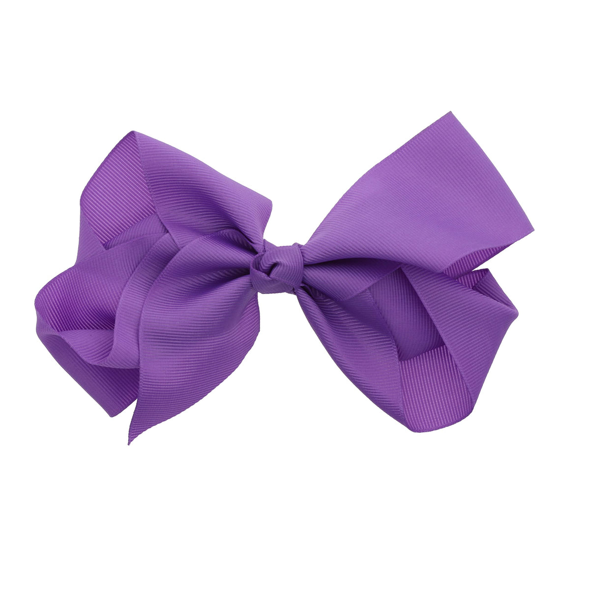 Motique Accessories Light Purple 5.5&quot; Grosgrain Hair Bow Clip for Women and Girls