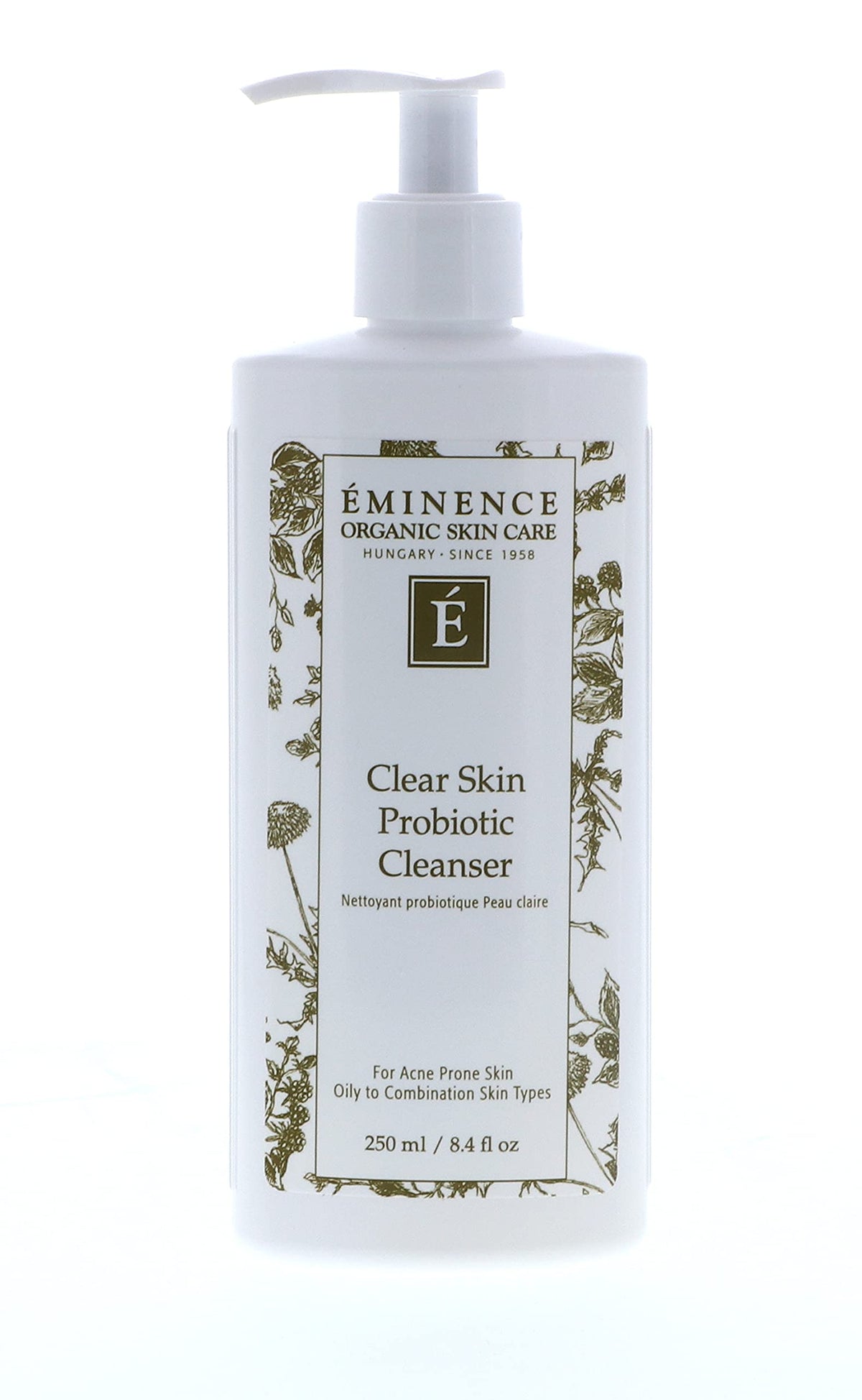 Eminence Clear Skin Probiotic Cleanser, 8.4 Oz - Multi-Action Acne Treatment