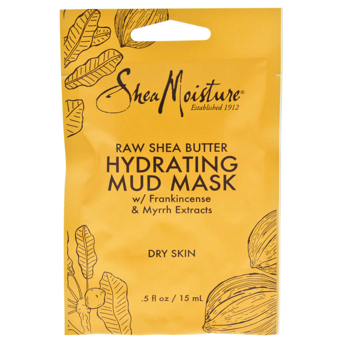 Sheamoisture Raw Shea Butter Hydrating Mud Mask, 0.5 Fl Oz - Deep Moisture & Nourishment