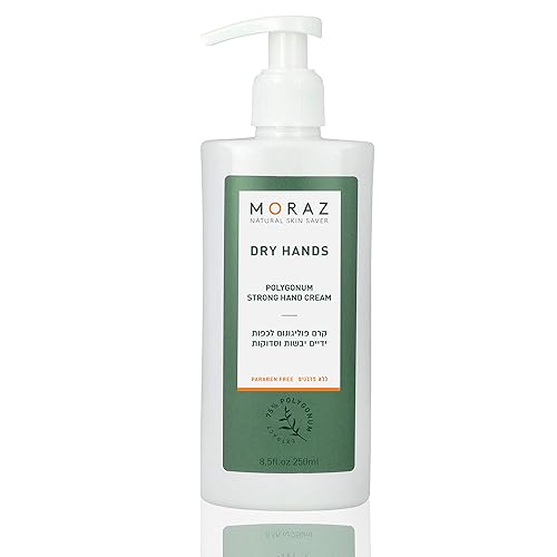 Moraz Polygonum Hand Cream - Herbal Lotion For Dry, Sensitive Skin - 8.5 Oz Moisturizer