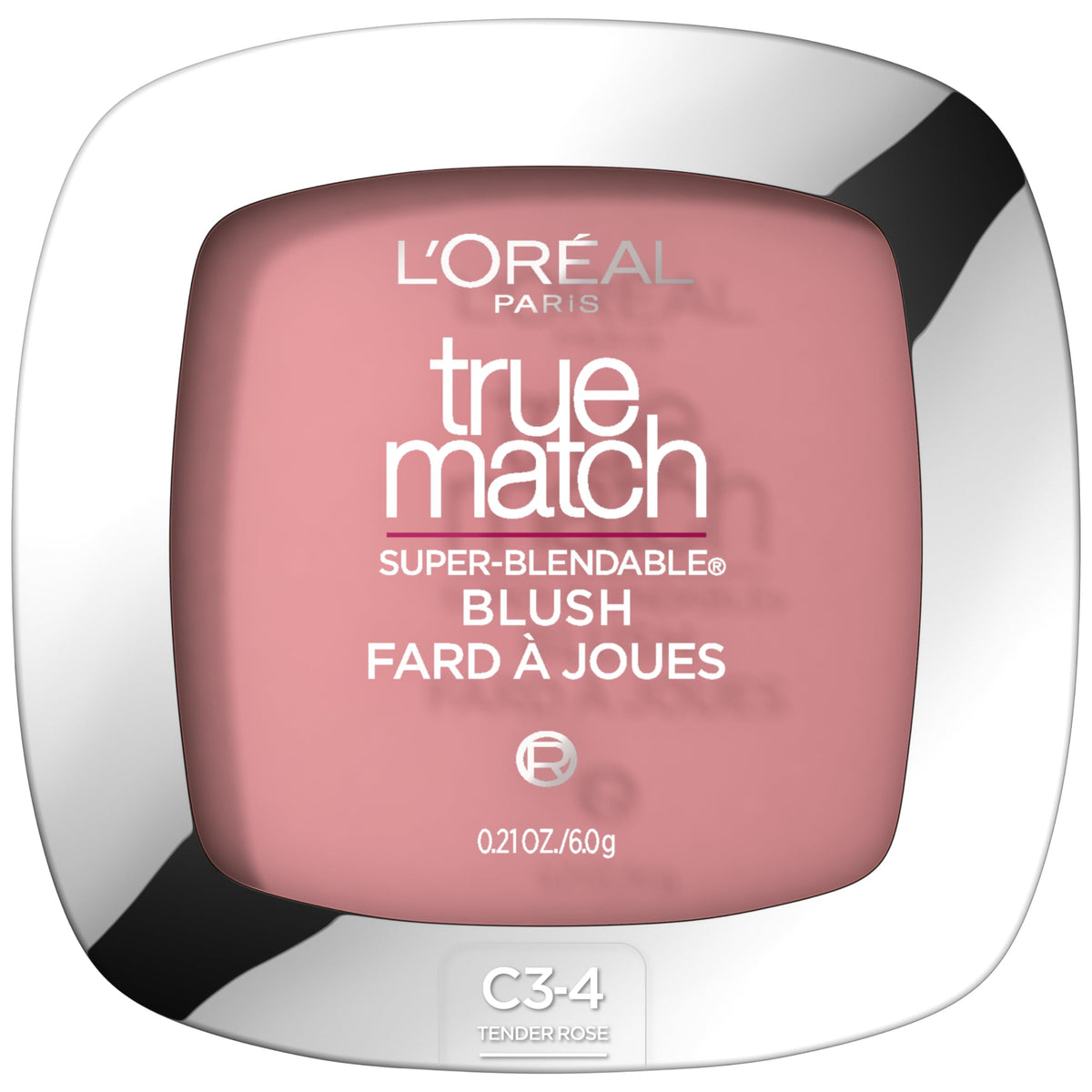 L'Oreal Paris True Match Blush, Tender Rose, Super-Blendable Powder, 0.21 Oz