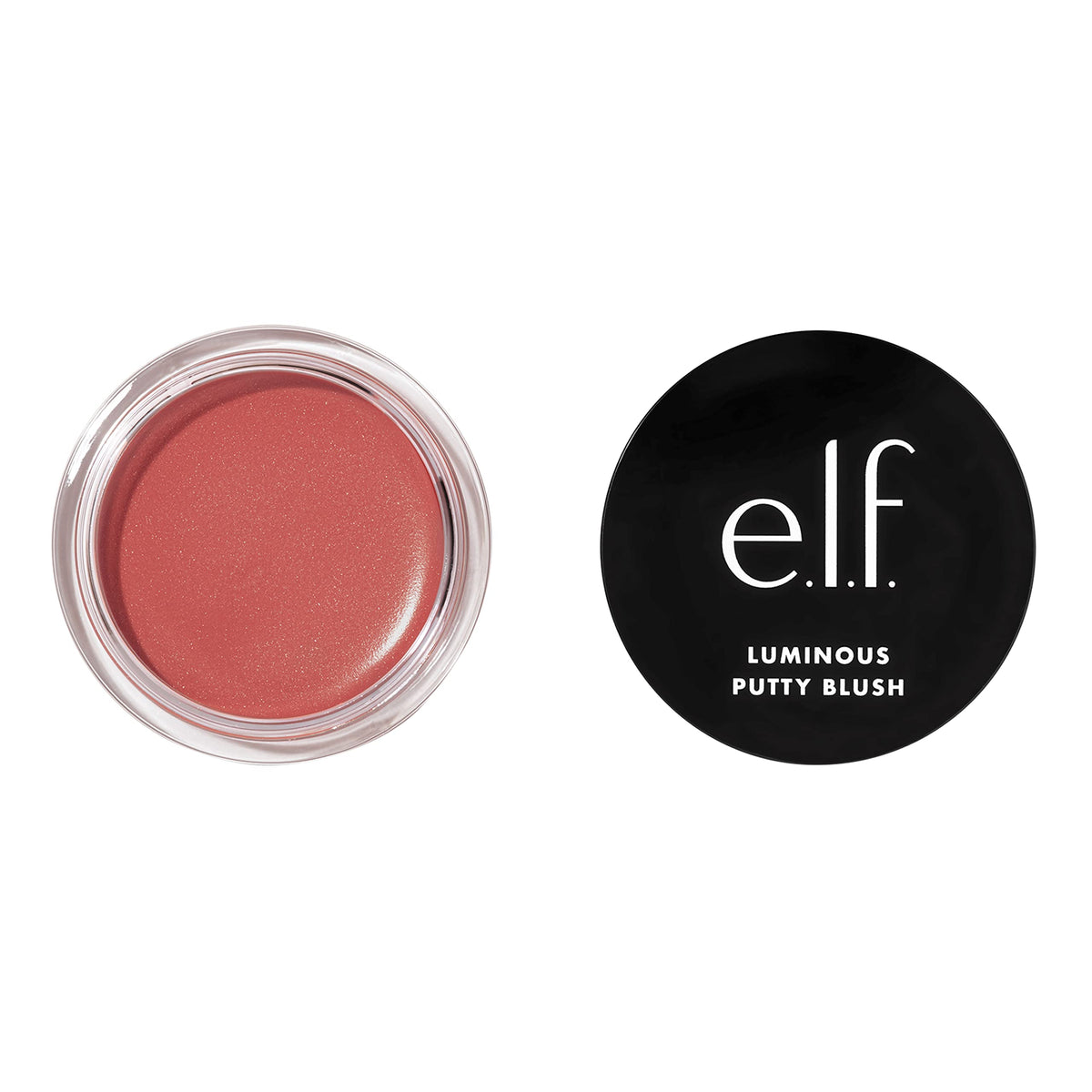 E.L.F. Luminous Putty Blush - Buildable Creamy Blush, Subtle Shimmer, Vegan, Belize - 