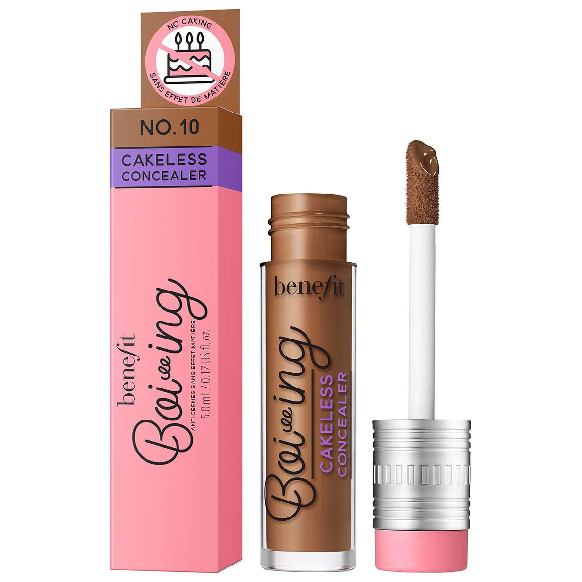 Benefit Cosmetics Boi-Ing Cakeless Concealer - Full Coverage Waterproof, Shade 10 Right On