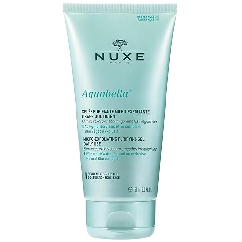 Nuxe Aquabella Exfoliating Cleansing Gel - Daily Face Wash With Hyaluronic Acid, 5 Fl Oz