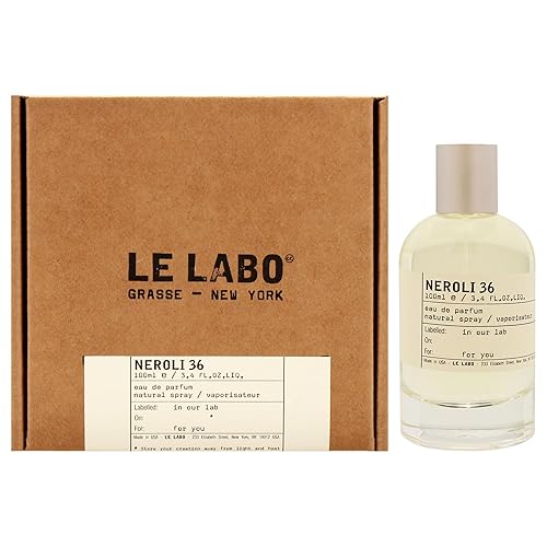 Le Labo Neroli 36 Unisex Eau de Parfum Spray - 3.4 Fl Oz, Luxury Fragrance