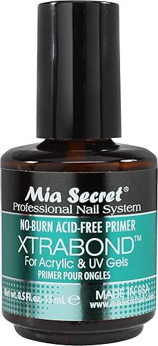 Mia Secret No Burn Acid Free Primer - Xtra Bond Acrylic Uv Gel 0.5 Fl Oz