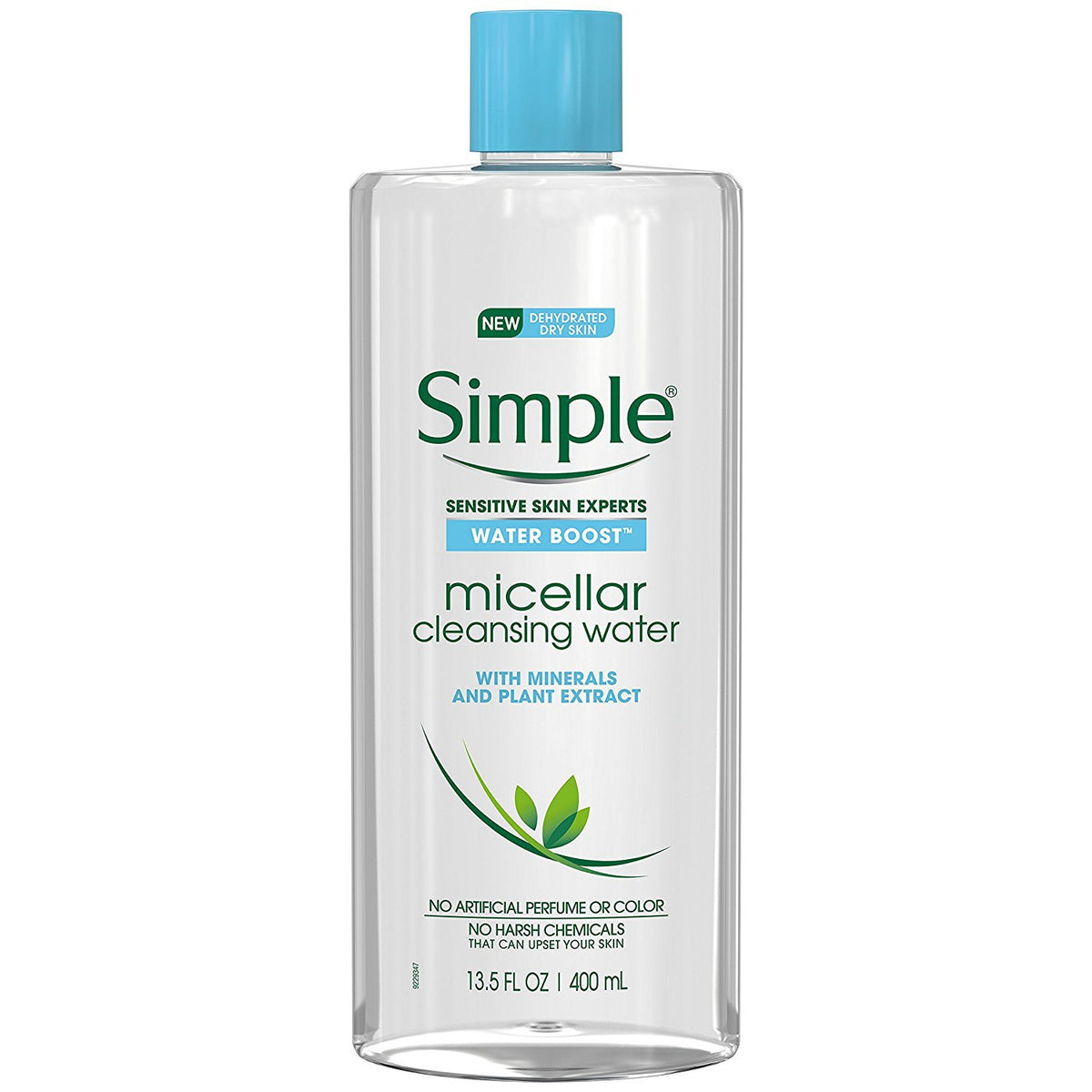 Simple Micellar Cleansing Water For Sensitive Skin, 13.5 Oz - Refreshing Hydration