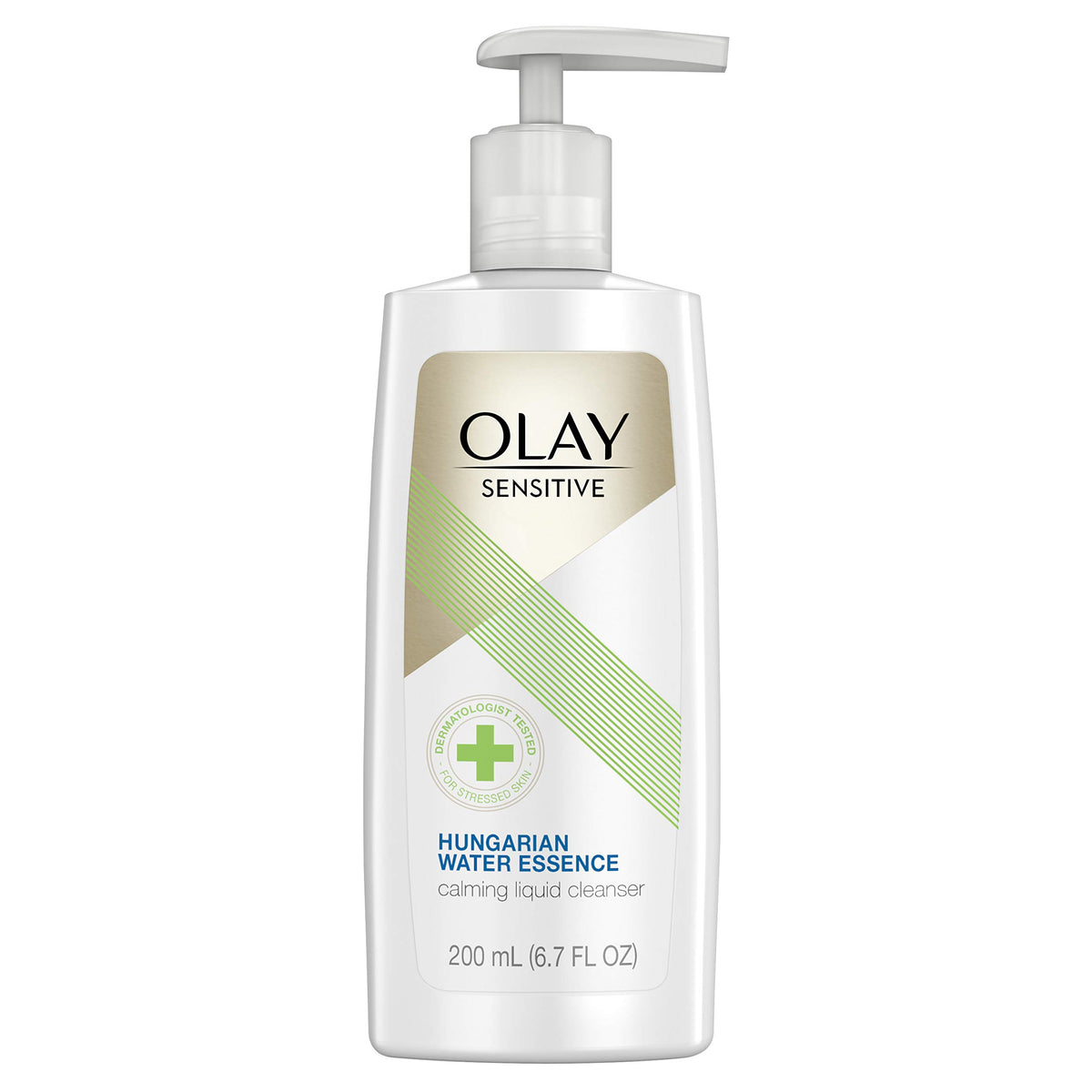 Olay Sensitive Facial Cleanser With Hungarian Water Essence, 6.7 Oz, Gentle & Hydrating