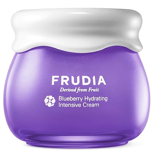 Frudia Blueberry Hydrating Intensive Cream | Vegan Moisturizer With Blueberry Extract, 1.85 Fl Oz