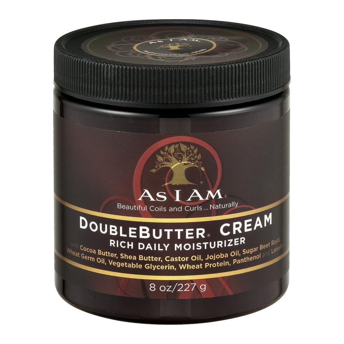 As I Am Double Butter Cream, 8 Oz - Moisturizing Hair Cream (Pack Of 2)