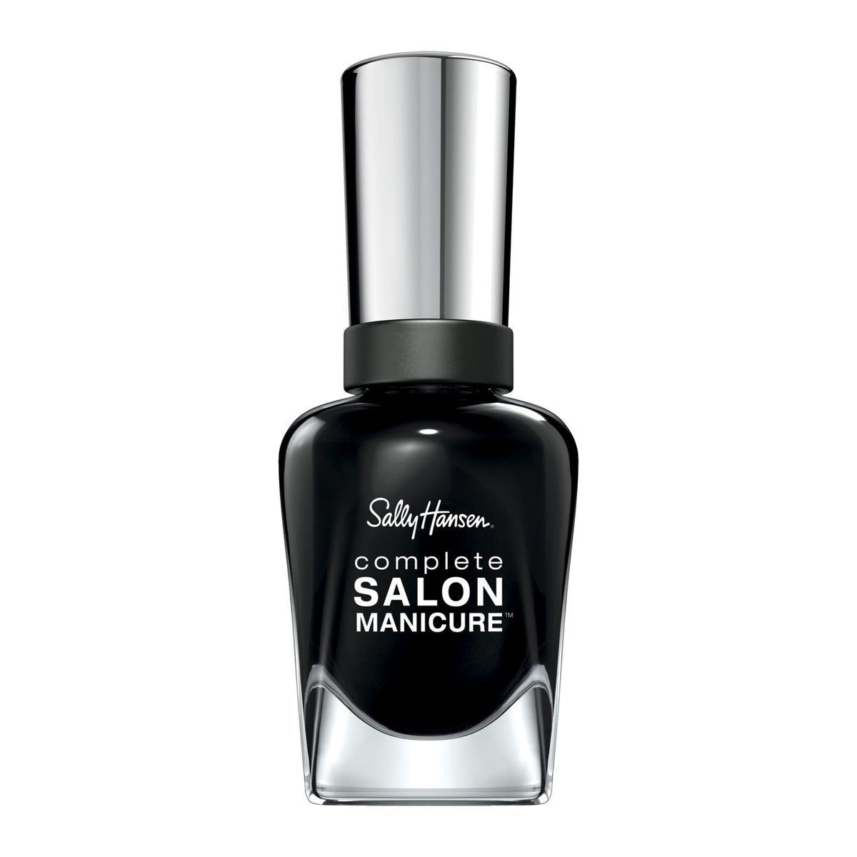 Sally Hansen  Complete Salon Manicure Nail Color  White To Black  Hooked on Onyx SGB01LXRV8OYUS