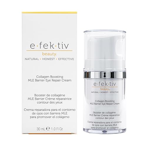 E.Fek.Tiv Collagen Boosting Eye Repair Cream - 1 Oz Serum For Unisex, Cranberry