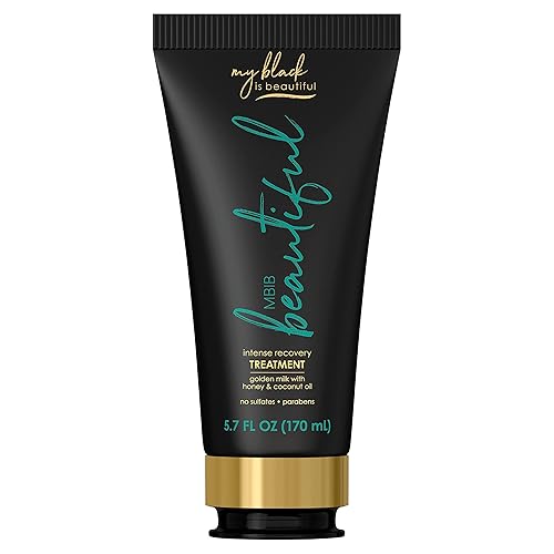 My Black Is Beautiful Golden Milk Hair Treatment, 5.7 Fl Oz - Sulfate Free, Deep Conditioning Mask