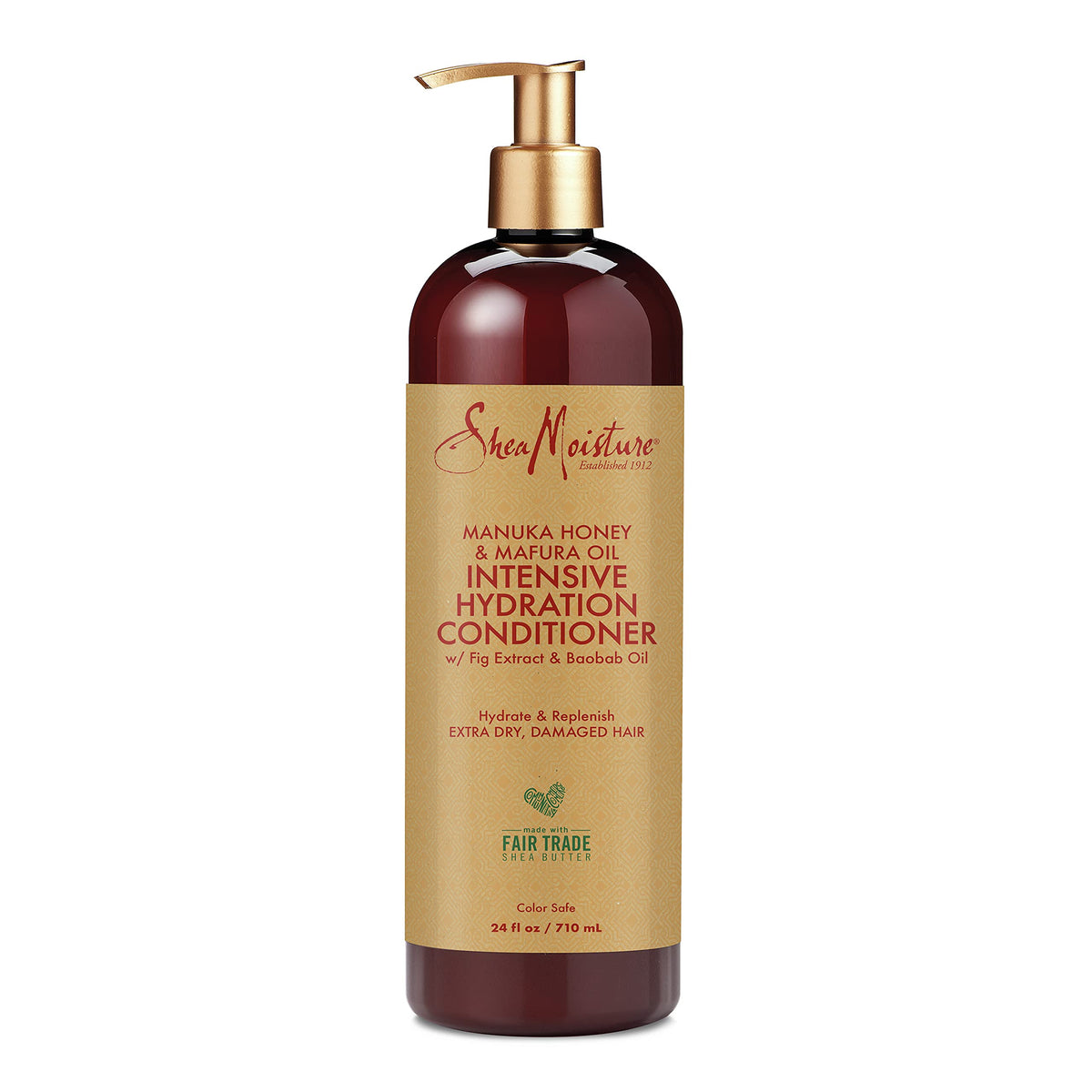 Sheamoisture Manuka Honey Intensive Hydration Conditioner For Dry, Damaged Hair - 24Oz