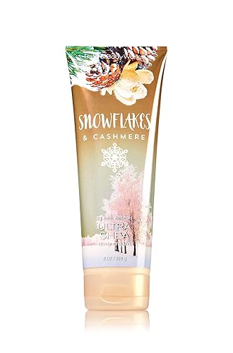 Bath & Body Works Ultra Shea Body Cream, Snowflakes & Cashmere, 8 Ounce