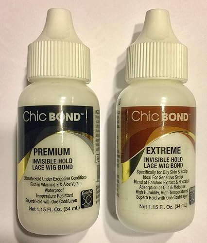 Chic Bond Invisible Hold Lace Wig Bond - Premium Adhesive For Secure Wig Application