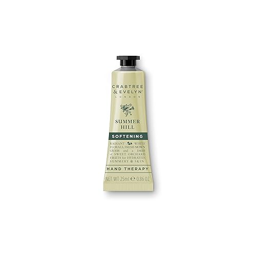 Crabtree & Evelyn Ultra-Moisturising Hand Cream, Summer Hill, 0.9 Fl Oz For Dry Skin