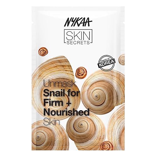 Nykaa Naturals Snail Bubble Sheet Mask - Hydrating, Prevents Breakouts, Boosts Collagen, 0.67 oz