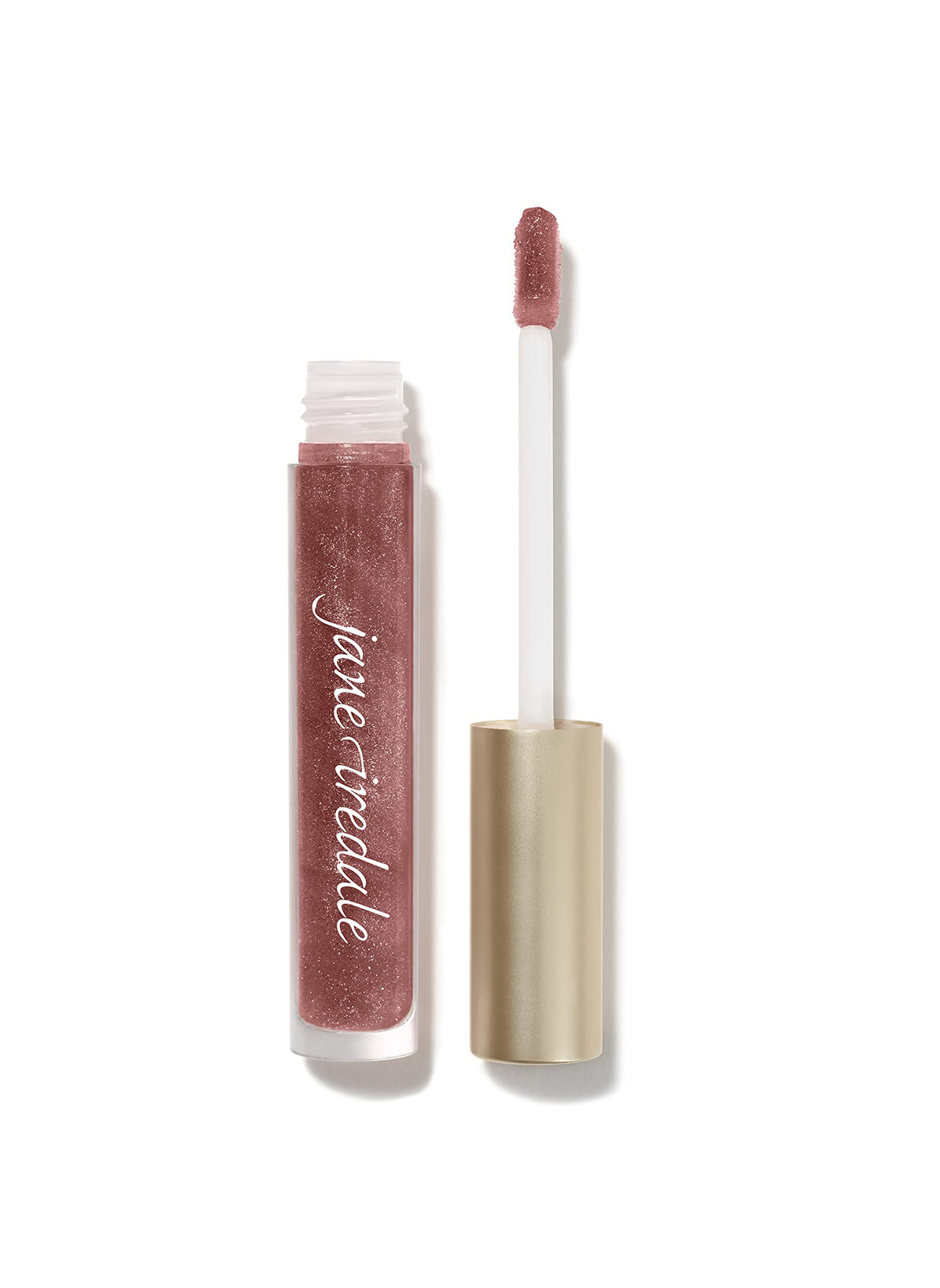 Jane Iredale Hydropure Hyaluronic Lip Gloss - Mocha Latte, 0.17 Fl. Oz. Hydrating Shine