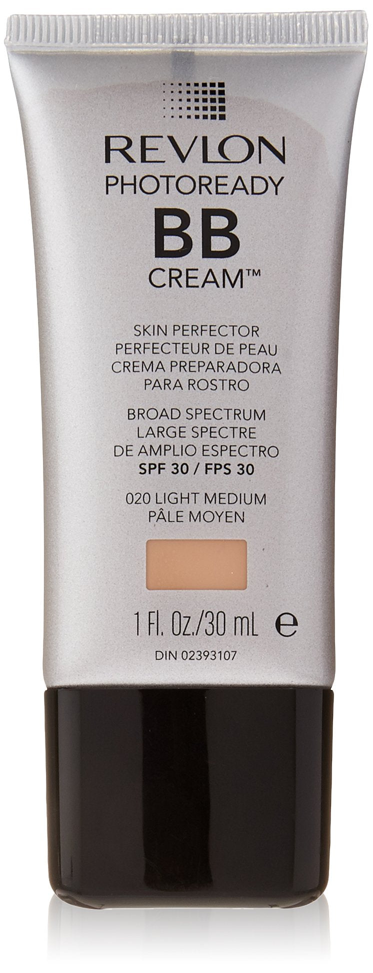 Revlon Bb Cream, Photoready Face Makeup Spf 30, Light Medium, 1 Fl Oz, Hydrating Formula