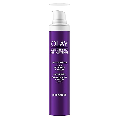 Olay Age Defying Wrinkle Cream & Serum, 1.7 Fl Oz - Anti-Wrinkle Day Cream