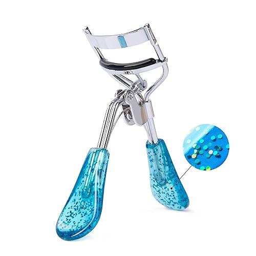 Trim Azure Eyelash Curler - Quick Curl, Easy Grip, Gentle Eye Pads For Longer Lashes