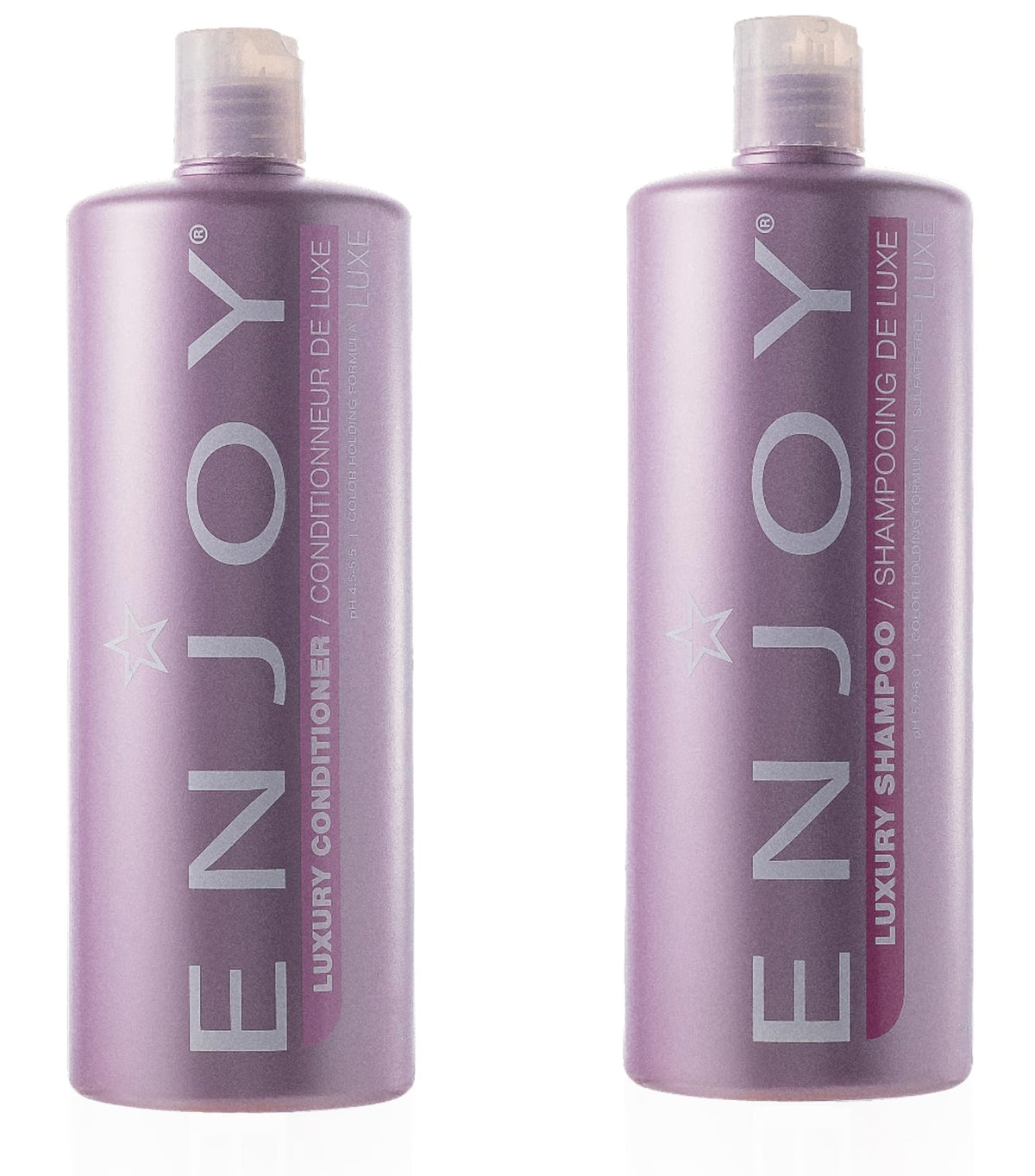 Enjoy Hair Care Luxury Duo Shampoo & Conditioner, 33.8 Oz - Hydrating & Nourishing Formula