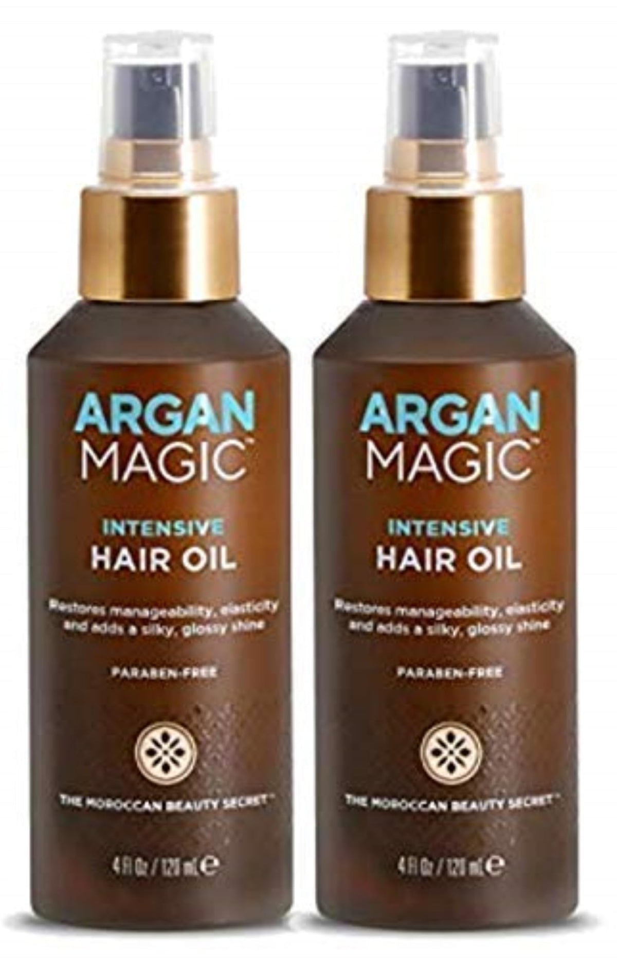 Argan Magic Intensive Hair Oil 4 oz - Restores Manageability, Adds Shine, Frizz Control, Cruelty Free