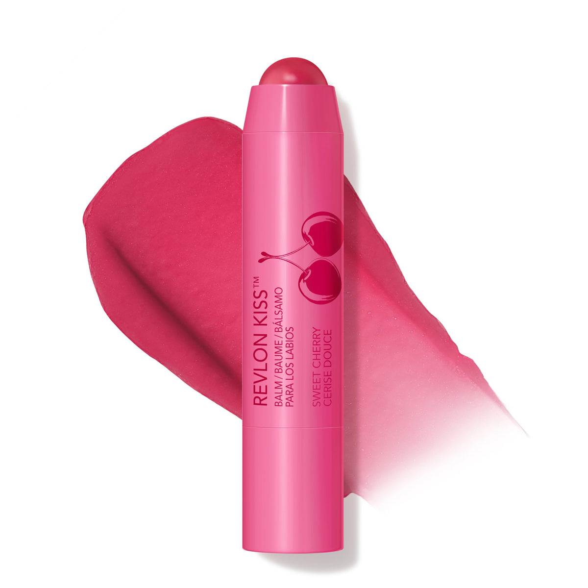 Revlon Kiss Tinted Lip Balm, Spf 20, Sweet Cherry, Hydrating Lip Makeup, 0.09 Oz