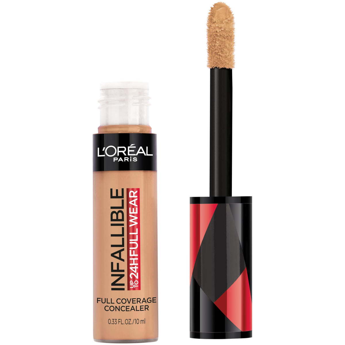 L'Oreal Paris Infallible Full Wear Waterproof Matte Concealer, Caramel, 0.33 Fl Oz