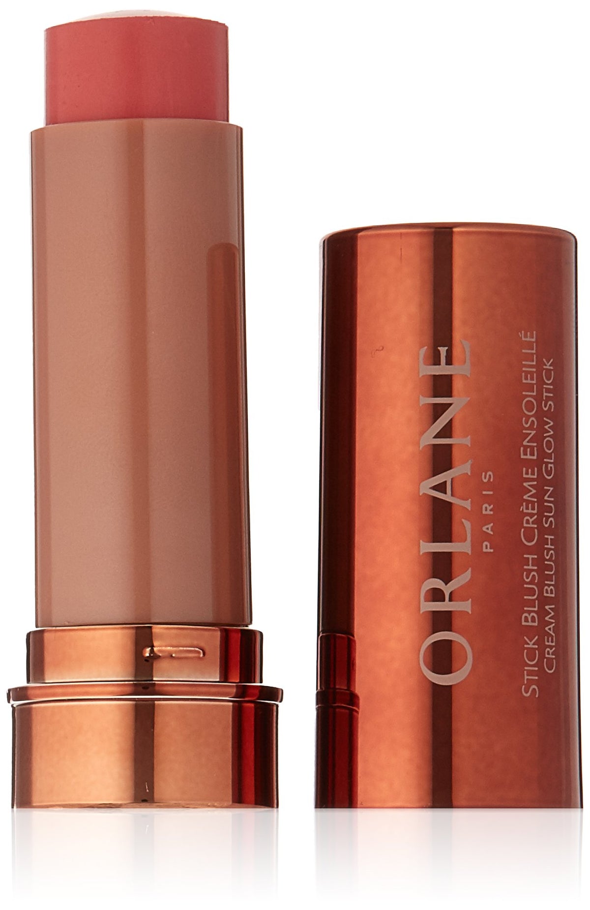 Orlane Paris Cream Blush Sun Glow Stick - Bright Pink Rose, Hyaluronic Acid & Vitamin E, 9G