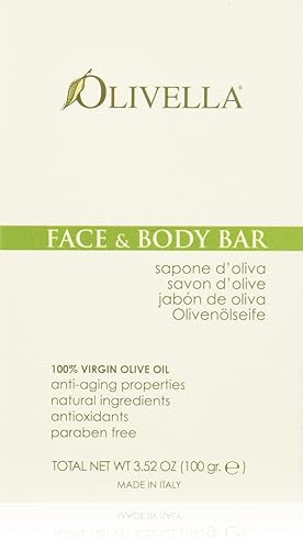 Olivella Bar Soap, 5.29 Ounce - Natural Cleansing, Gentle On Skin, Ideal For Daily Use