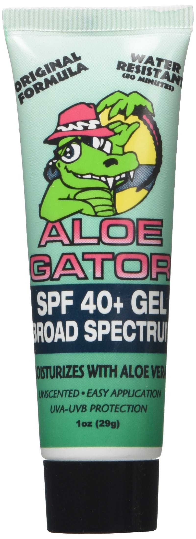 Aloe Gator Spf 40+ Gel, 4-Ounce - Multicoloured, Protective Sun Gel For Outdoor Use