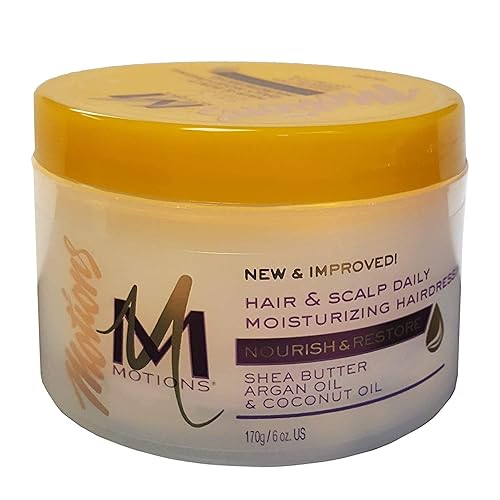 Motions Nourish & Care Daily Moisturizing Hairdressing 6 Oz For Hair & Scalp