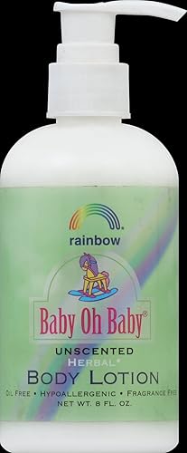 Rainbow Research Baby Oh! Body Lotion, 8 Oz - Moisturizing Multi-Pack For Soft Skin