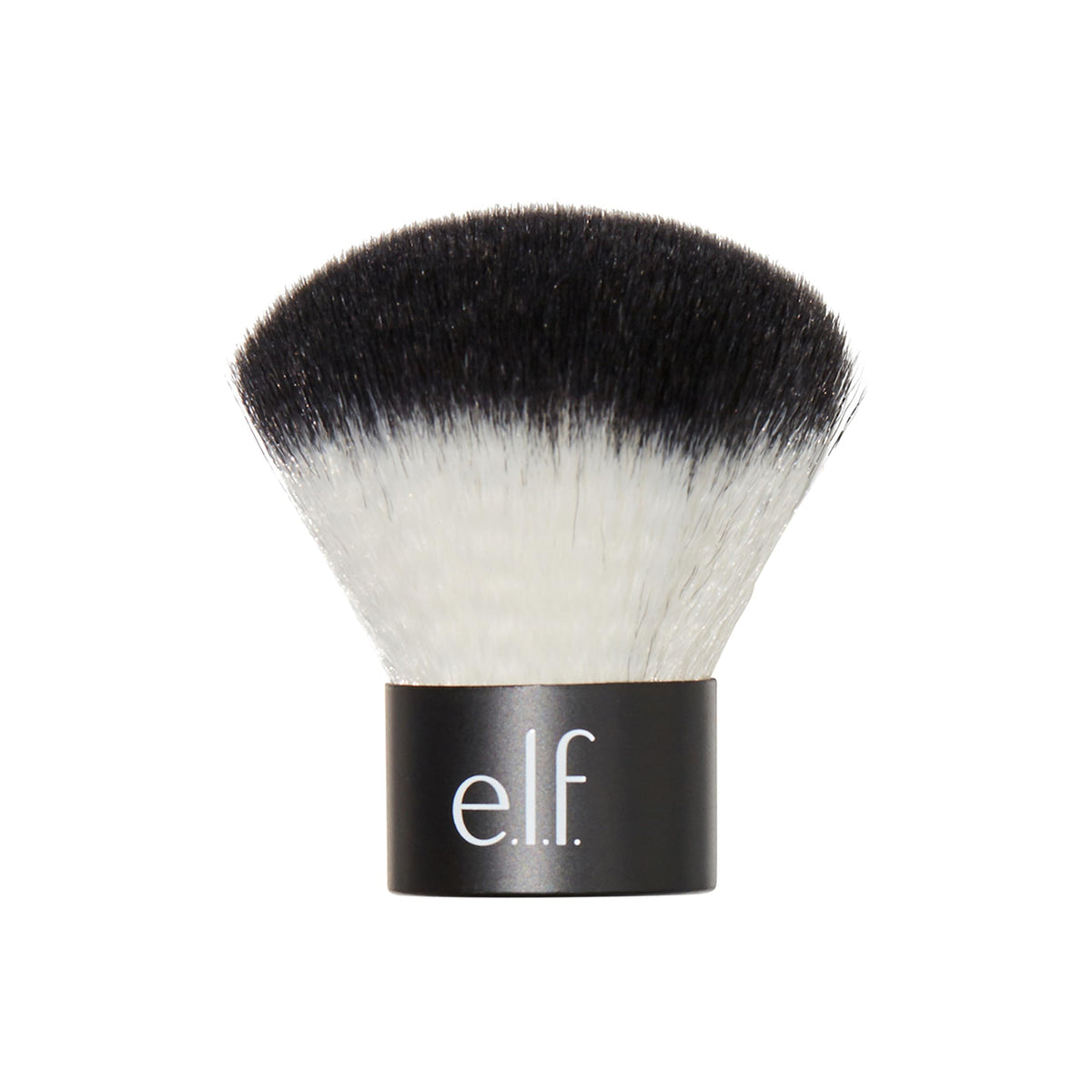 E.L.F. Kabuki Face Brush - Versatile Synthetic Brush For Bronzer, Powder, Highlighter - Travel Size